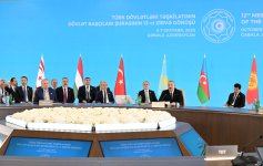 President Ilham Aliyev addresses 12th Summit of Council of OTS Heads of State (PHOTO/VIDEO)