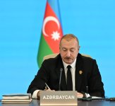 President Ilham Aliyev addresses 12th Summit of Council of OTS Heads of State (PHOTO/VIDEO)