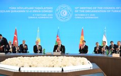 President Ilham Aliyev addresses 12th Summit of Council of OTS Heads of State (PHOTO/VIDEO)