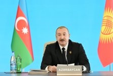 President Ilham Aliyev addresses 12th Summit of Council of OTS Heads of State (PHOTO/VIDEO)