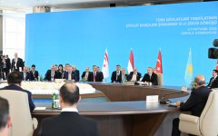 President Ilham Aliyev addresses 12th Summit of Council of OTS Heads of State (PHOTO/VIDEO)