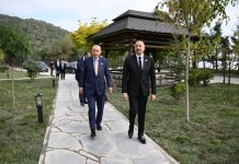 Azerbaijan's Gabala hosts official luncheon on behalf of President Ilham Aliyev for leaders attending OTS summit (PHOTO)