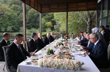 Azerbaijan's Gabala hosts official luncheon on behalf of President Ilham Aliyev for leaders attending OTS summit (PHOTO)