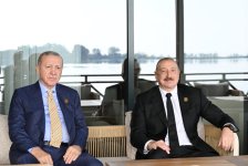 Azerbaijan's Gabala hosts official luncheon on behalf of President Ilham Aliyev for leaders attending OTS summit (PHOTO)