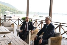Azerbaijan's Gabala hosts official luncheon on behalf of President Ilham Aliyev for leaders attending OTS summit (PHOTO)