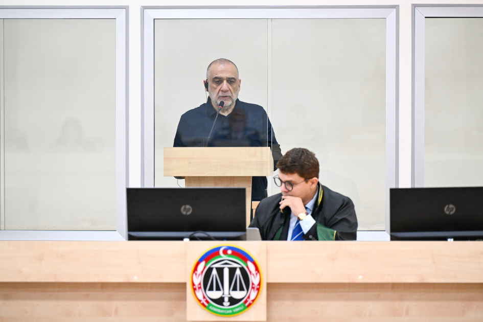 Victims' legal heirs and hurt persons aver at Ruben Vardanyan's trial in Azerbaijan (PHOTO)