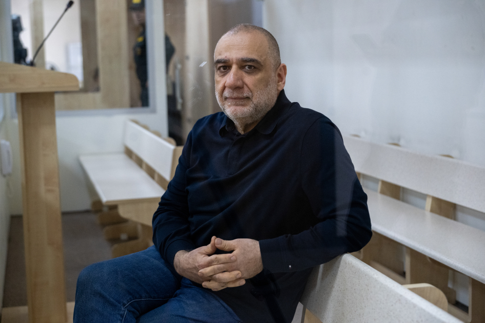 Victims' legal heirs and hurt persons aver at Ruben Vardanyan's trial in Azerbaijan (PHOTO)