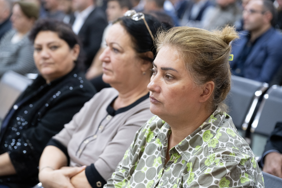 Victims' legal heirs and hurt persons aver at Ruben Vardanyan's trial in Azerbaijan (PHOTO)