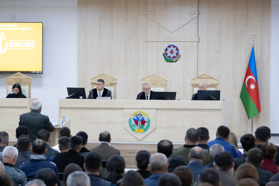 Victims' legal heirs and hurt persons aver at Ruben Vardanyan's trial in Azerbaijan (PHOTO)
