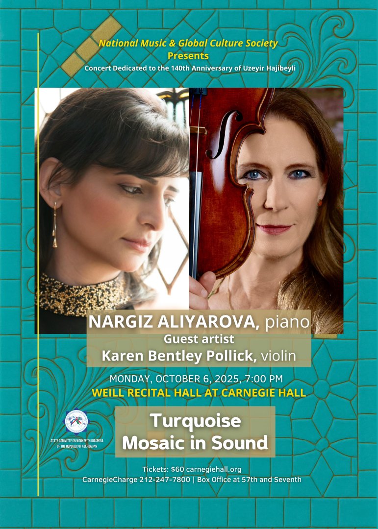 New York hosts Nargiz Aliyarova's triumphant concert “Firuza: Musical Mosaic” (PHOTO)
