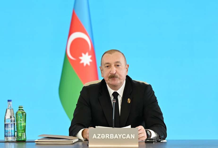 Today, OTS evolved into one of significant geopolitical centers - President Ilham Aliyev (FULL SPEECH)