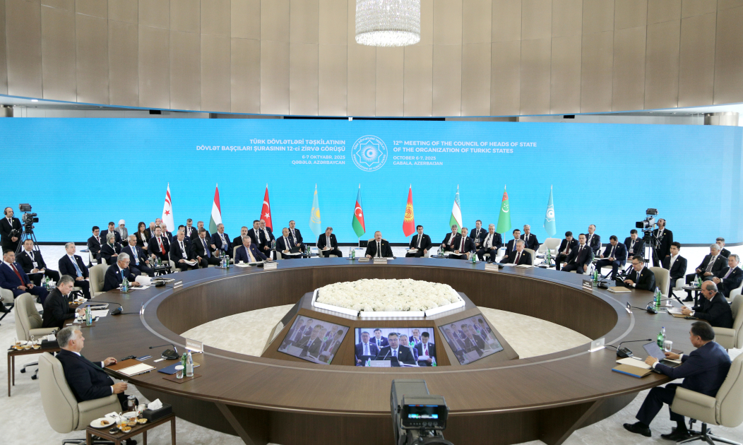 President Ilham Aliyev addresses 12th Summit of Council of OTS Heads of State (PHOTO/VIDEO)