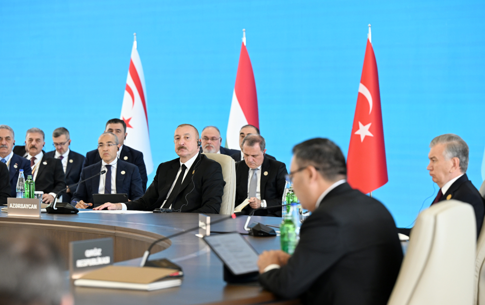 President Ilham Aliyev addresses 12th Summit of Council of OTS Heads of State (PHOTO/VIDEO)