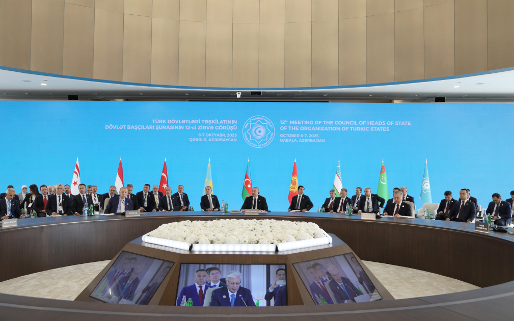 President Ilham Aliyev addresses 12th Summit of Council of OTS Heads of State (PHOTO/VIDEO)