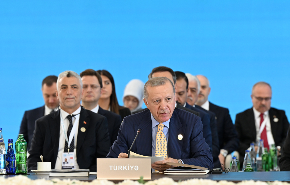 President Ilham Aliyev addresses 12th Summit of Council of OTS Heads of State (PHOTO/VIDEO)