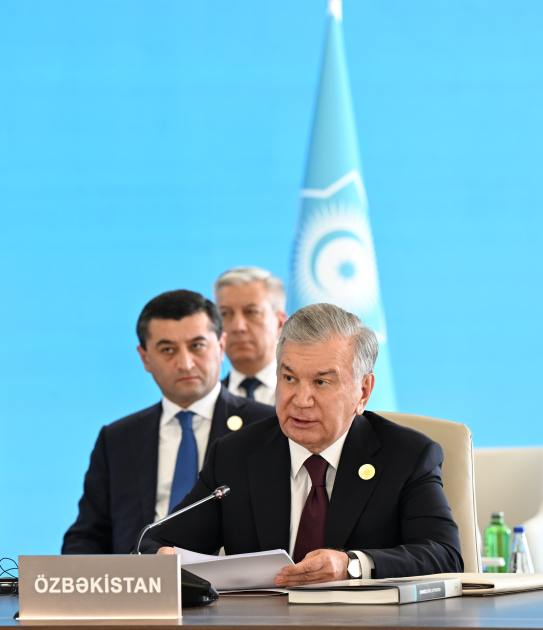 President Ilham Aliyev addresses 12th Summit of Council of OTS Heads of State (PHOTO/VIDEO)