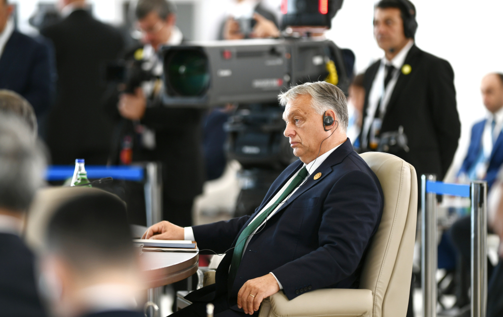 President Ilham Aliyev addresses 12th Summit of Council of OTS Heads of State (PHOTO/VIDEO)