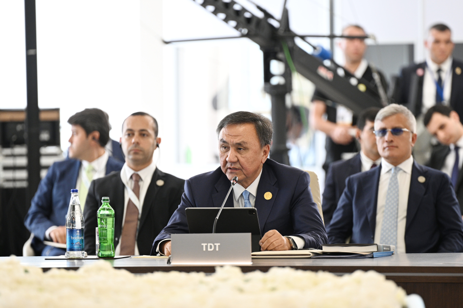 President Ilham Aliyev addresses 12th Summit of Council of OTS Heads of State (PHOTO/VIDEO)