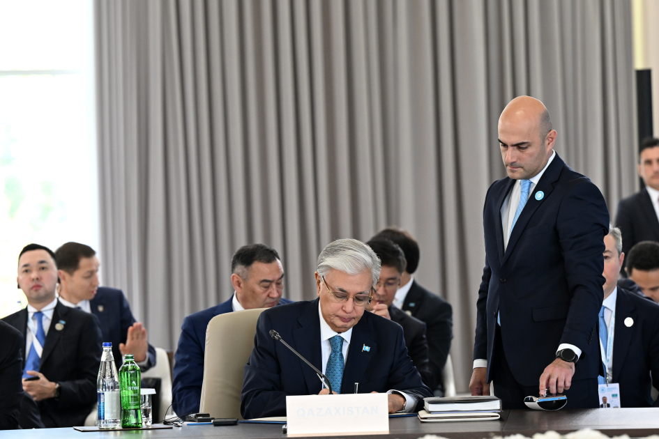 President Ilham Aliyev addresses 12th Summit of Council of OTS Heads of State (PHOTO/VIDEO)