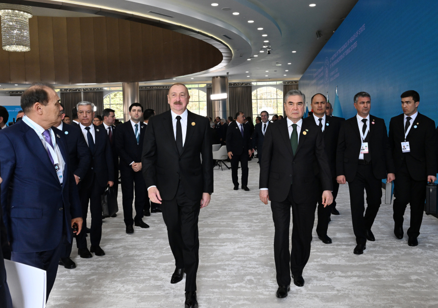 President Ilham Aliyev addresses 12th Summit of Council of OTS Heads of State (PHOTO/VIDEO)