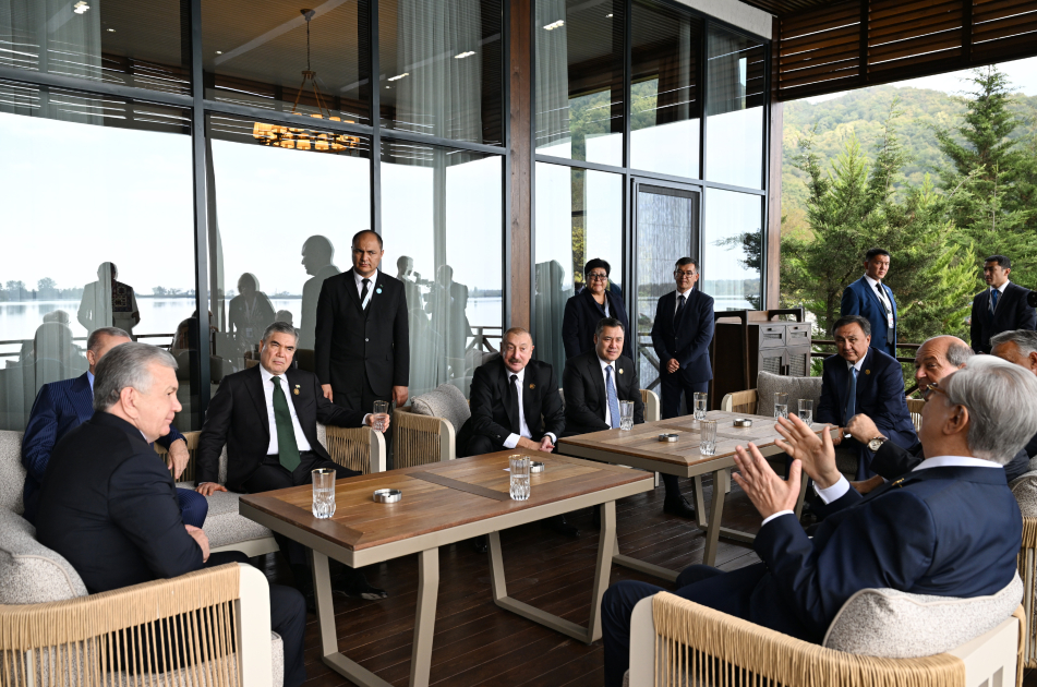 Azerbaijan's Gabala hosts official luncheon on behalf of President Ilham Aliyev for leaders attending OTS summit (PHOTO)