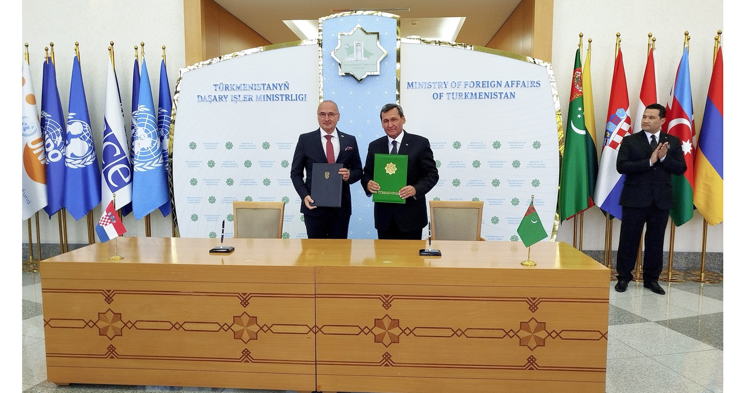 Turkmenistan and Croatia forge deeper ties with new two-year co-op plan