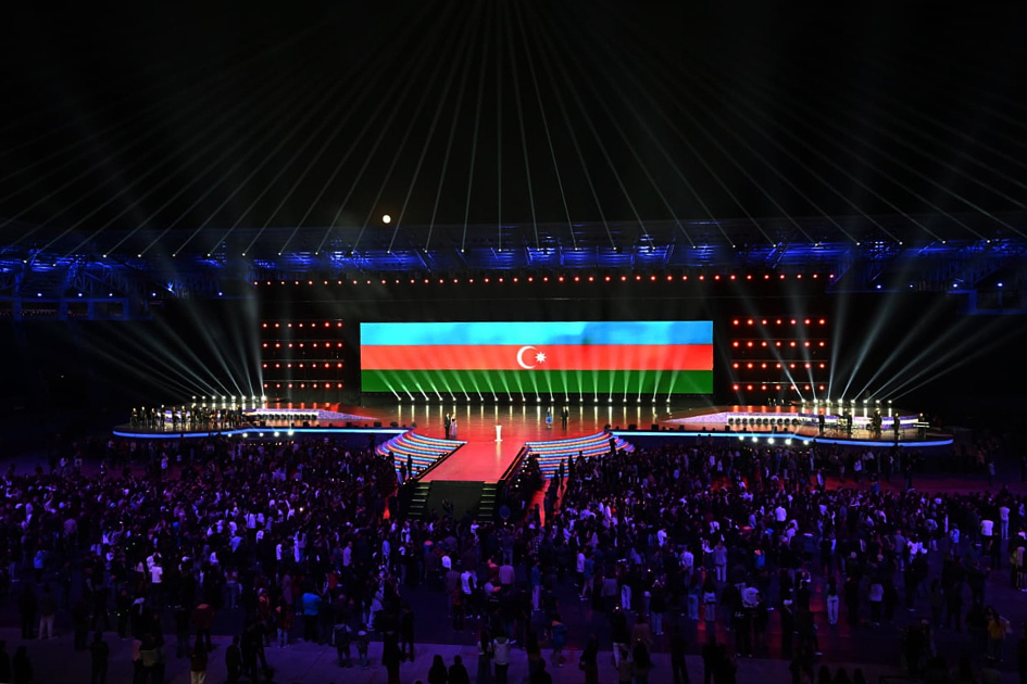 Ganja hosts closing ceremony of 3rd CIS Games (PHOTO)