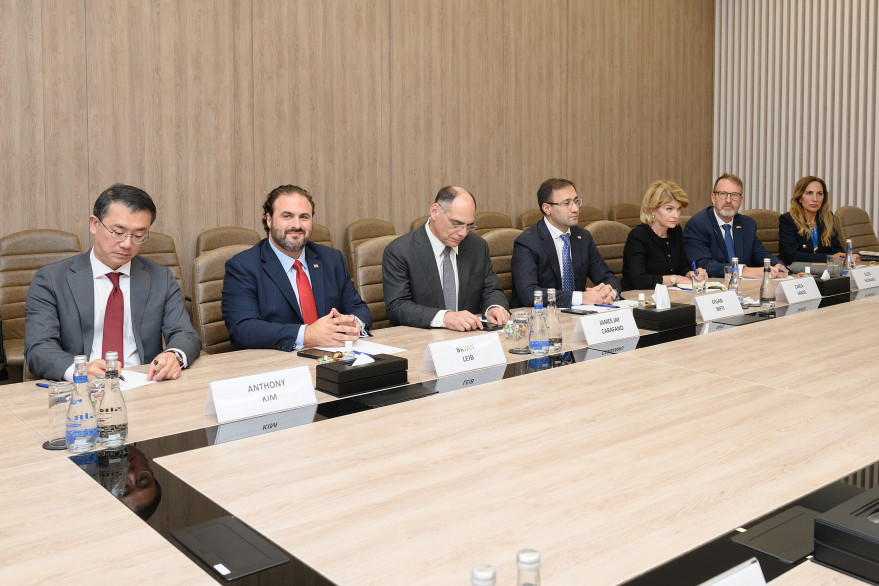 Azerbaijan, U.S. research institute set sail for Caspian transport and trade growth (PHOTO)