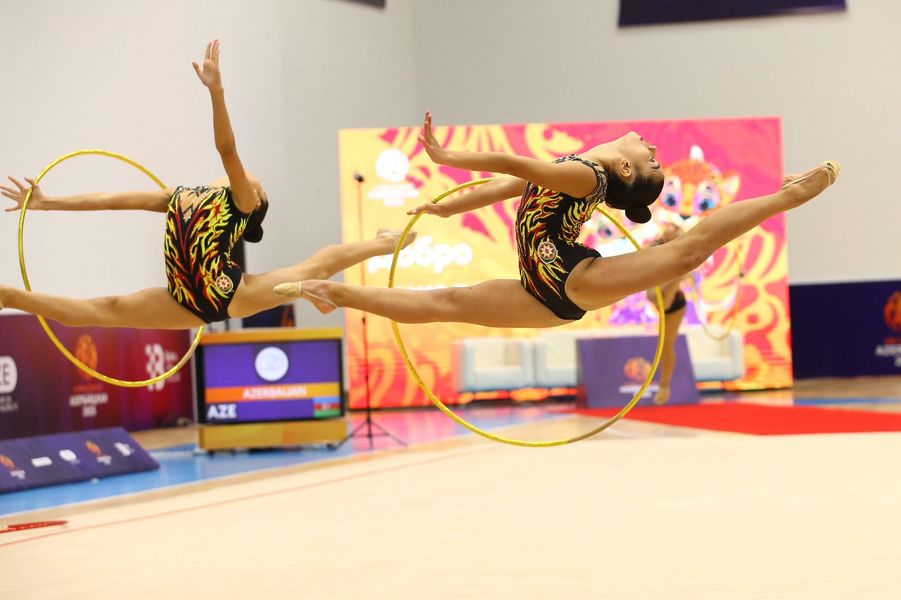 Azerbaijani gymnasts win eight medals at 3rd CIS Games (PHOTO)