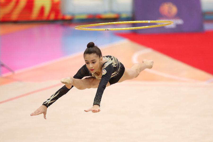 Azerbaijani gymnasts win eight medals at 3rd CIS Games (PHOTO)