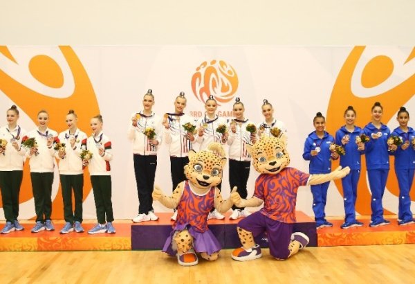 Azerbaijani gymnasts win eight medals at 3rd CIS Games (PHOTO)
