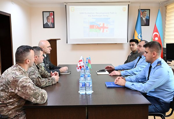 Azerbaijani, Georgian defense ministries swapping tales on drone experiences