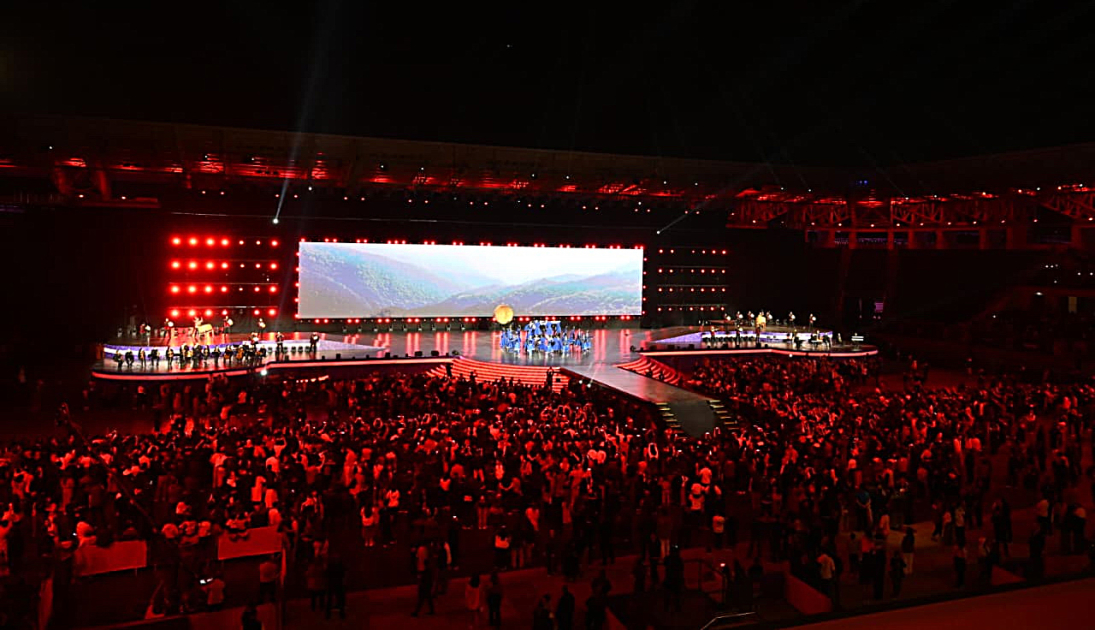 Ganja hosts closing ceremony of 3rd CIS Games (PHOTO)