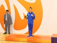 Azerbaijani gymnasts win eight medals at 3rd CIS Games (PHOTO)