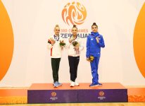 Azerbaijani gymnasts win eight medals at 3rd CIS Games (PHOTO)
