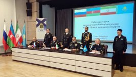 Azerbaijan’s top naval officer discusses Caspian security in Russian meeting (PHOTO)