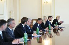 President Ilham Aliyev receives Croatian parliamentary delegation (PHOTO/VIDEO)