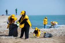 Yelo Team organizes clean‑up campaign on Mardakan beach (PHOTO)