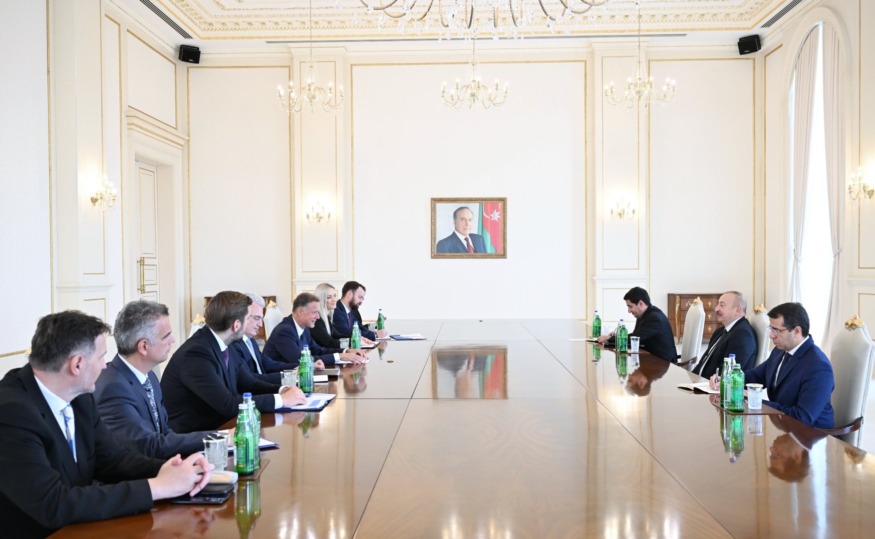 President Ilham Aliyev receives Croatian parliamentary delegation (PHOTO/VIDEO)