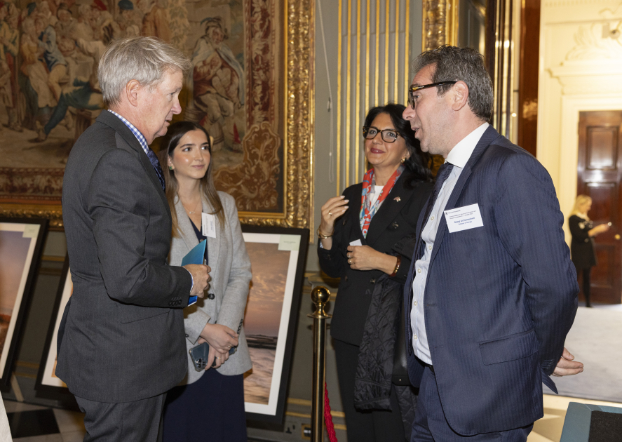 VP of Heydar Aliyev Foundation Leyla Aliyeva attends Flagship Climate Dialogue in London (PHOTO)