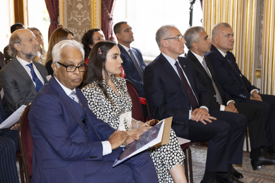 VP of Heydar Aliyev Foundation Leyla Aliyeva attends Flagship Climate Dialogue in London (PHOTO)