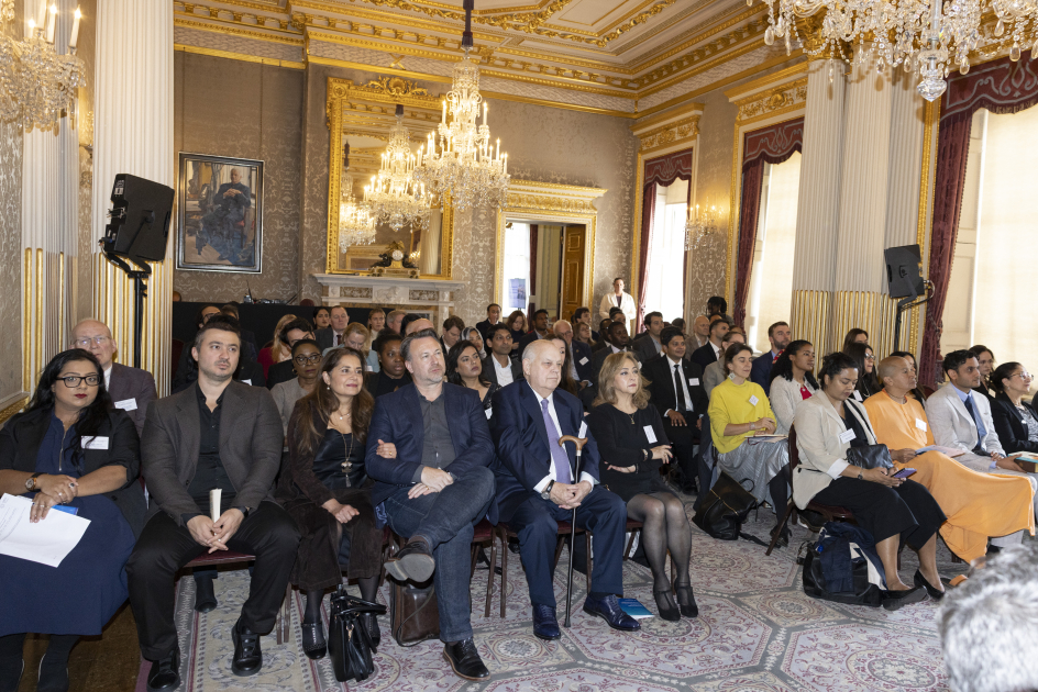 VP of Heydar Aliyev Foundation Leyla Aliyeva attends Flagship Climate Dialogue in London (PHOTO)