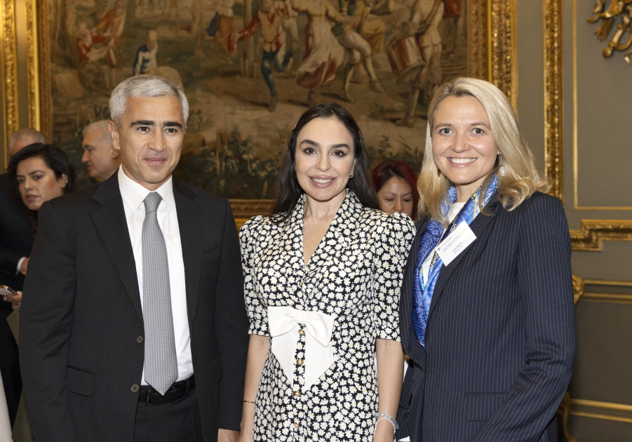 VP of Heydar Aliyev Foundation Leyla Aliyeva attends Flagship Climate Dialogue in London (PHOTO)