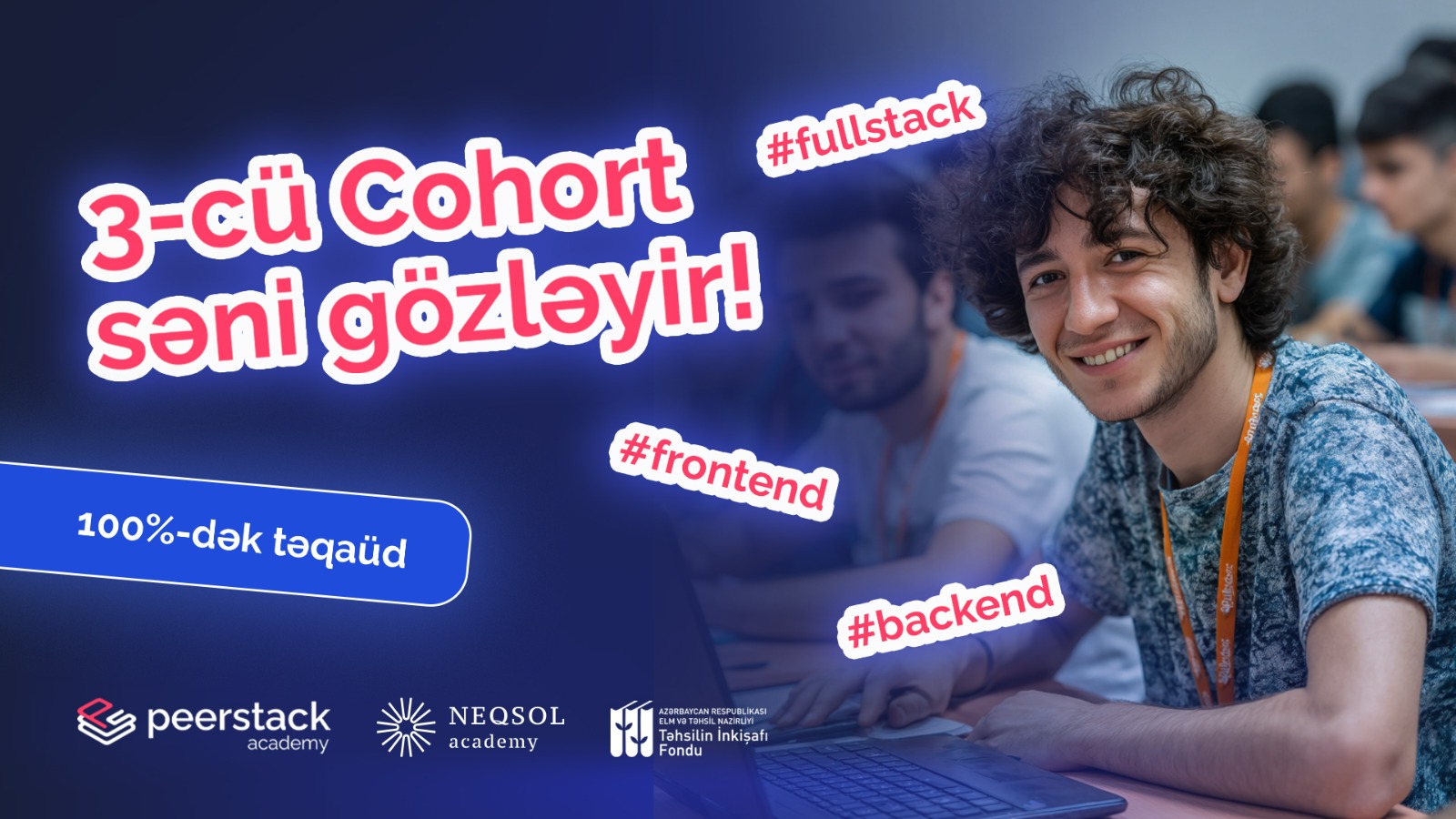 The international IT education center “Peerstack Academy” announces admission for the 3rd cohort