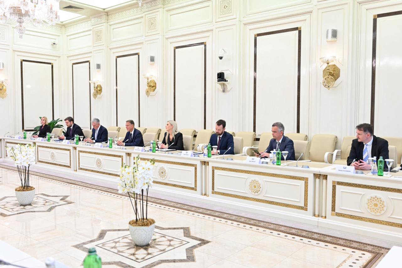 Azerbaijani Parliament Speaker meets with Croatian counterpart (PHOTO)