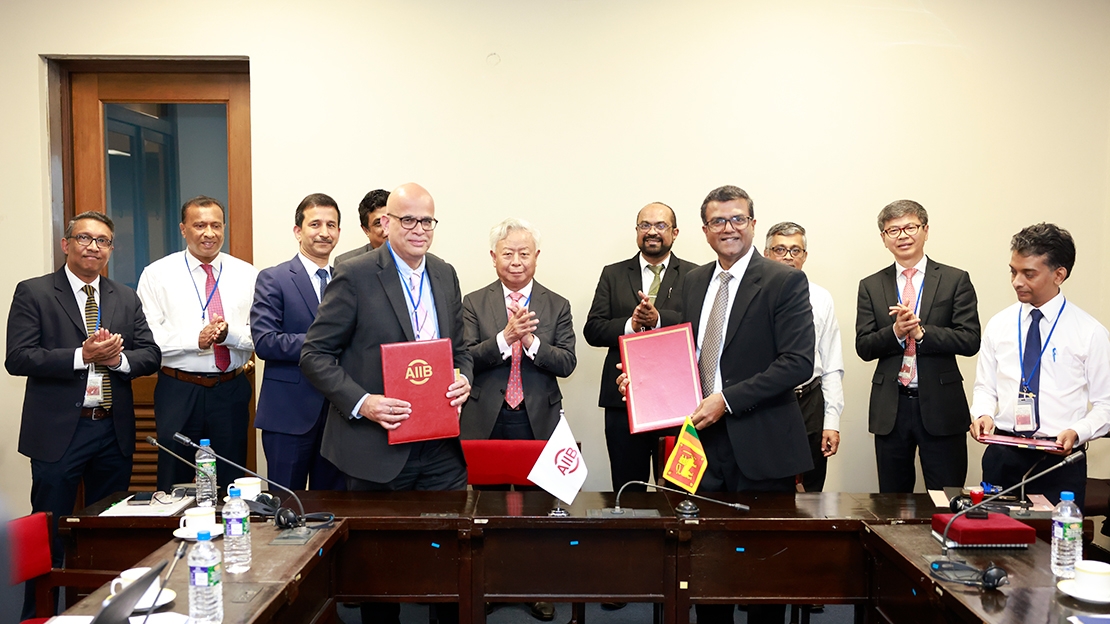 AIIB approves $52M loan to strengthen Sri Lanka's electricity grid