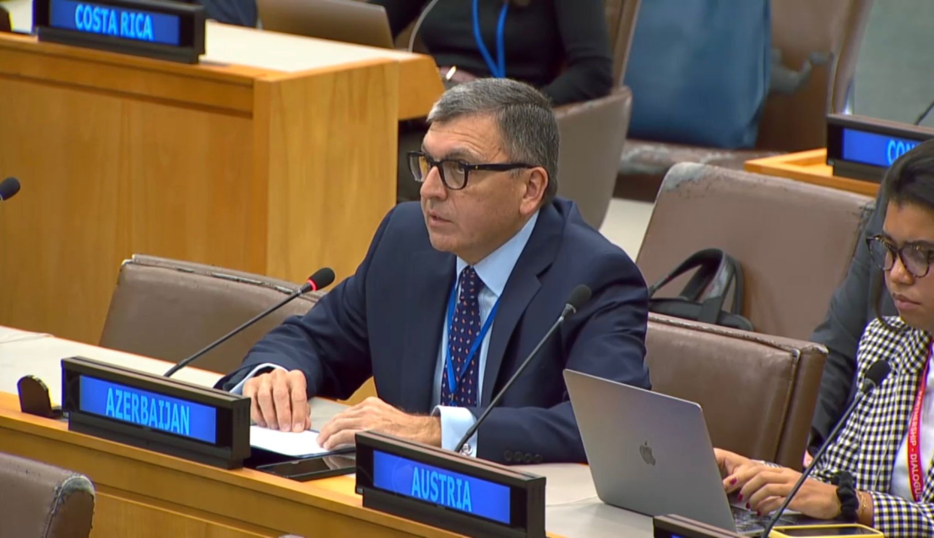 Azerbaijan highlights human rights and post-conflict recovery at UN General Assembly (PHOTO)