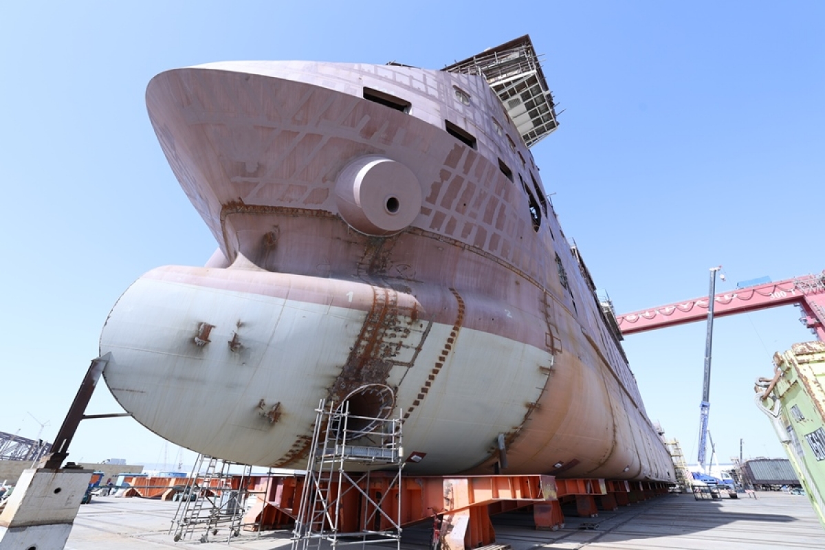 Azerbaijan to roll out innovations on third Ro-Pax type ferry under construction
