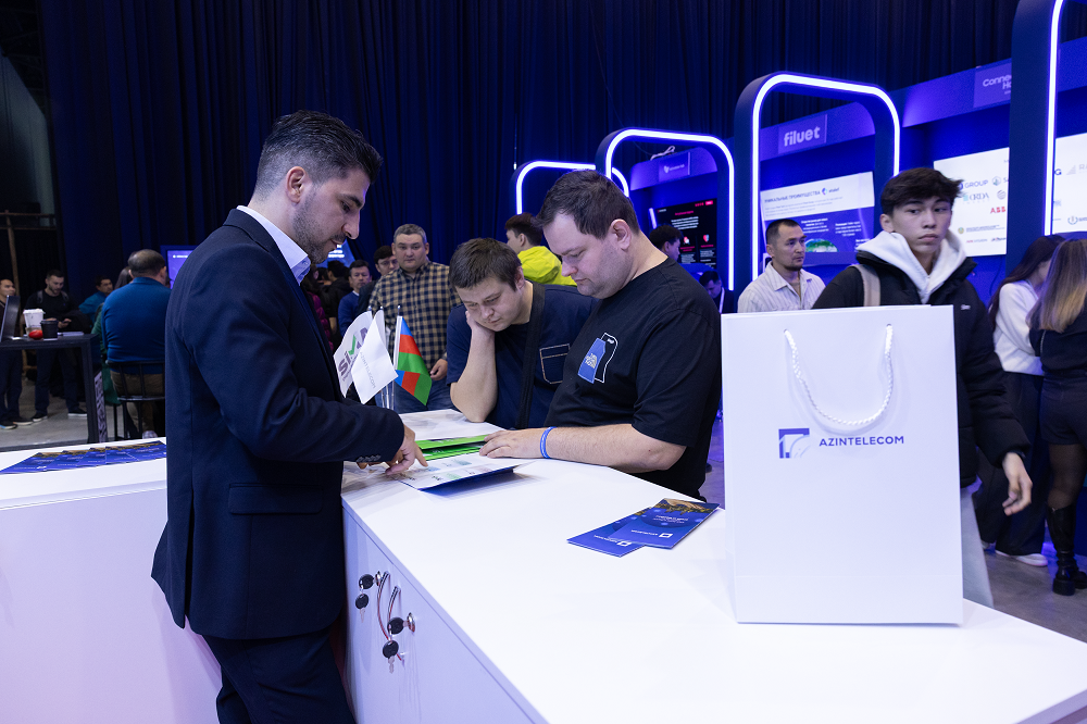 “AzInTelecom” participated in the “Digital Bridge 2025” forum in Astana (PHOTO)