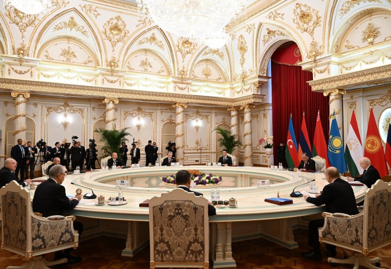 President Ilham Aliyev addresses CIS Heads of State Council meeting in limited format (PHOTO/VIDEO)